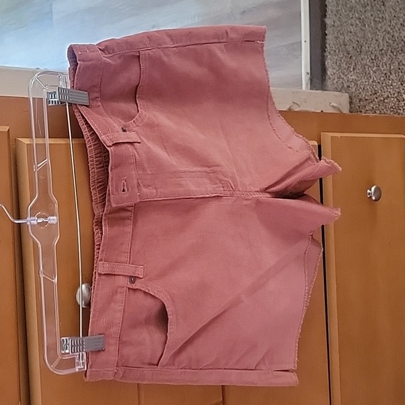 AERIE COTTON SHORTS WITH BUTTON FLY AND ELASTIC - Picture 3 of 6